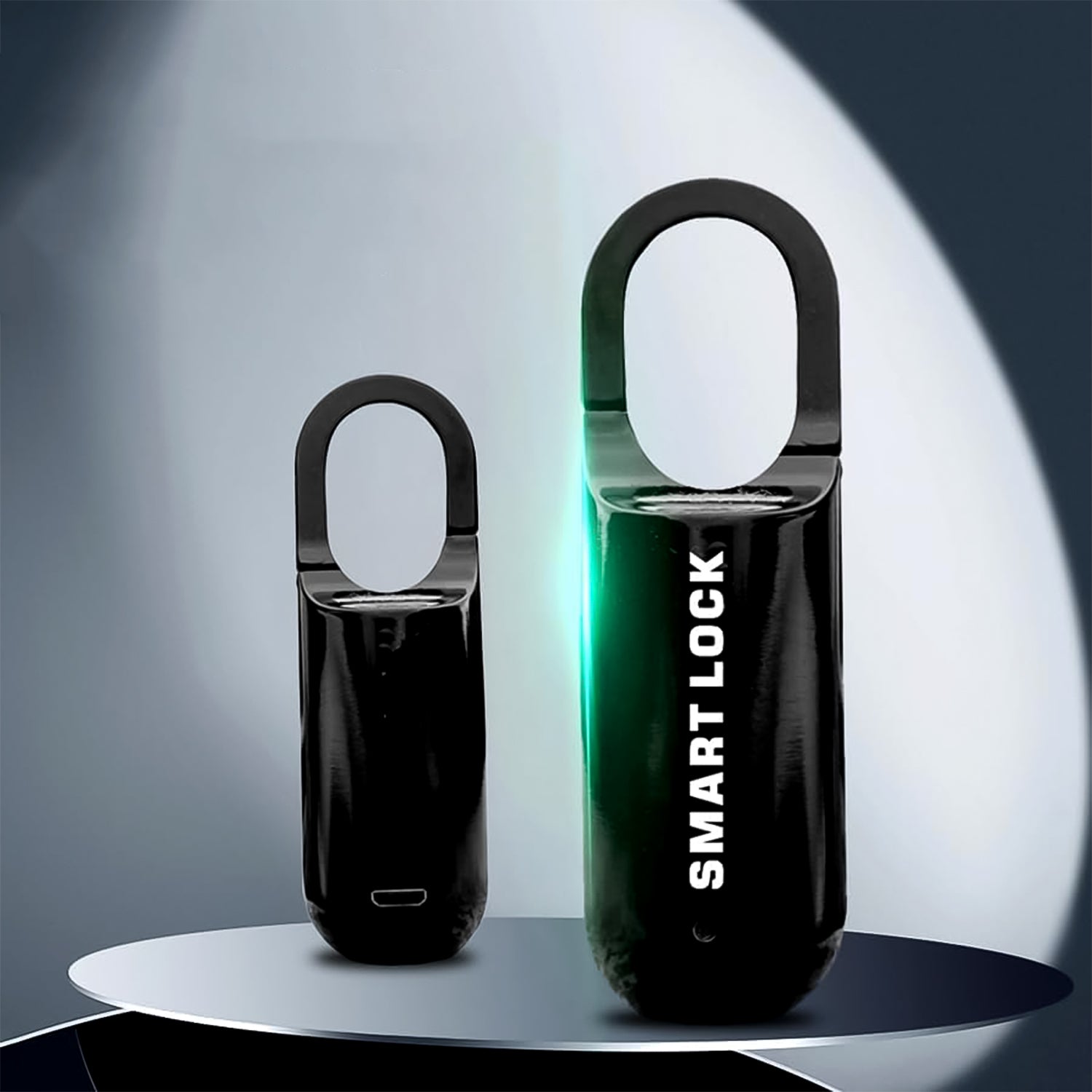 Small Usb Rechargeable Smart Fingerprint Padlock For Locker Small Usb Rechargeable Smart Fingerprint Padlock For Locker