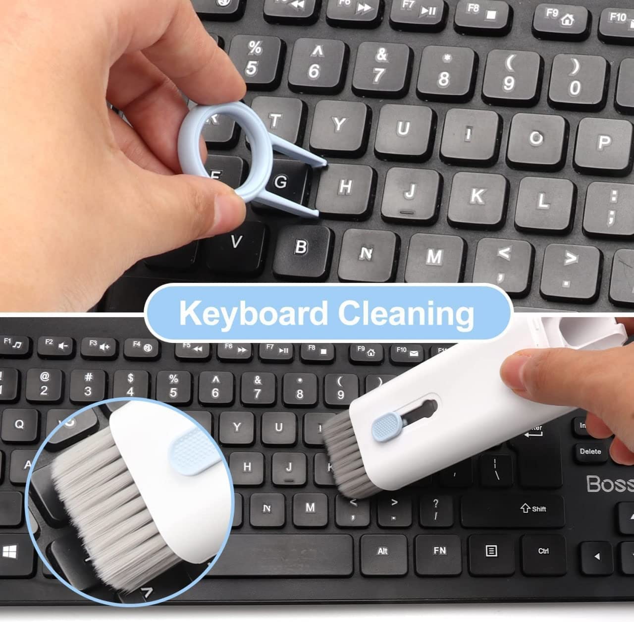 6462 7 In 1 Electronic Cleaner Kit Cleaning Kit For Monitor Keyboard Airpods Screen Dust Brush Including Soft Sweep Swipe Airpod Cleaner Pen Key Puller And Spray Bottle 6462 7 In 1 Electronic Cleaner Kit Cleaning Kit For Monitor Keyboard Airpods Screen Dust Brush Including Soft Sweep Swipe Airpod Cleaner Pen Key Puller And Spray Bottle