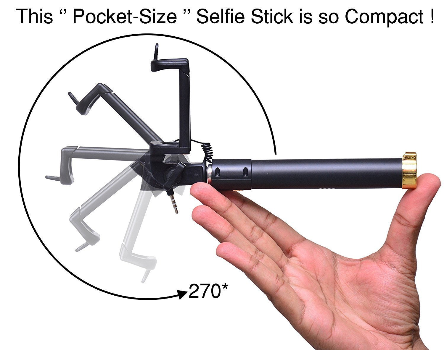 1347 Selfie Sticks Box With Aux Wire For All Smart Phones 1347 Selfie Sticks Box With Aux Wire For All Smart Phones
