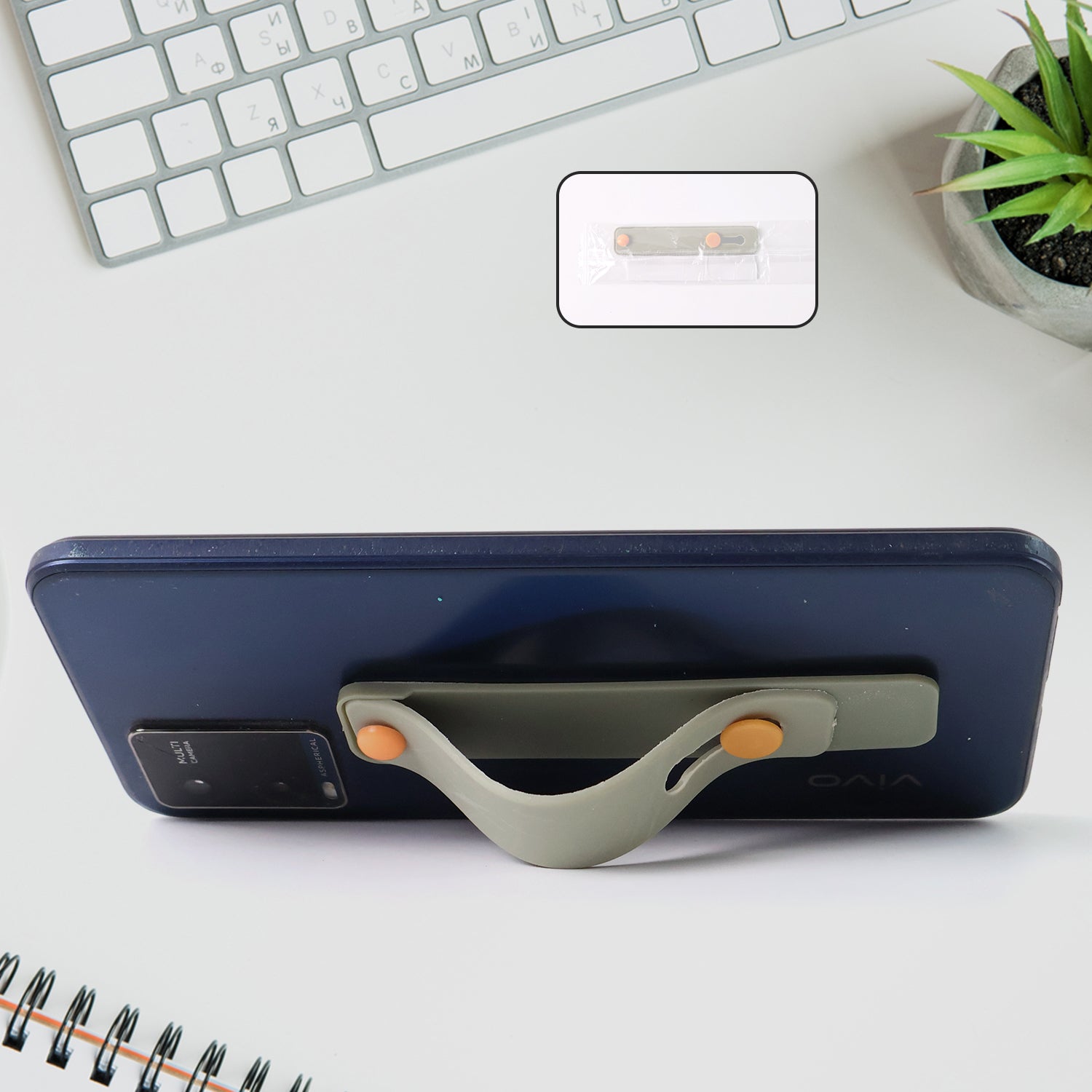 Olive Green Phone Loop Finger Holder Phone Grip Straps Silicone Phone Finger Strap (1 Pc) Olive Green Phone Loop Finger Holder Phone Grip Straps Silicone Phone Finger Strap (1 Pc)