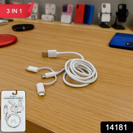 3-in-1 Multi Charging Cable 3-in-1 Multi Charging Cable
