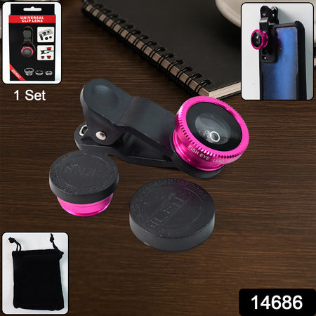 Universal Clip-on Mobile Camera Lens (1 Set) Universal Clip-on Mobile Camera Lens (1 Set)