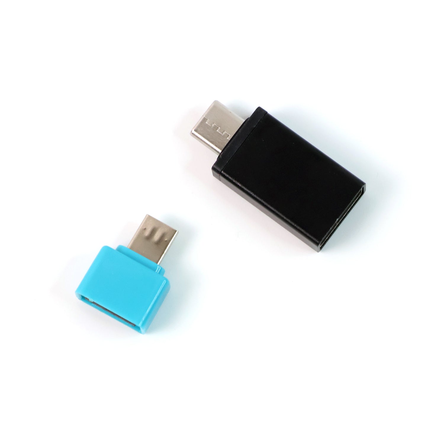 Usb Micro Type-c To Usb-a Otg Adapter - (2 Pc Set) Usb Micro Type-c To Usb-a Otg Adapter - (2 Pc Set)
