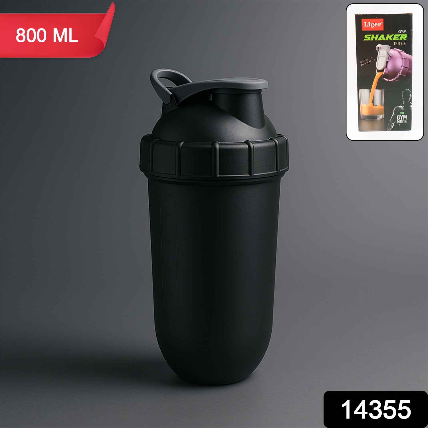 Liger Gym Shaker Bottle (Approx 800ml 1 Pc) Liger Gym Shaker Bottle (Approx 800ml 1 Pc)