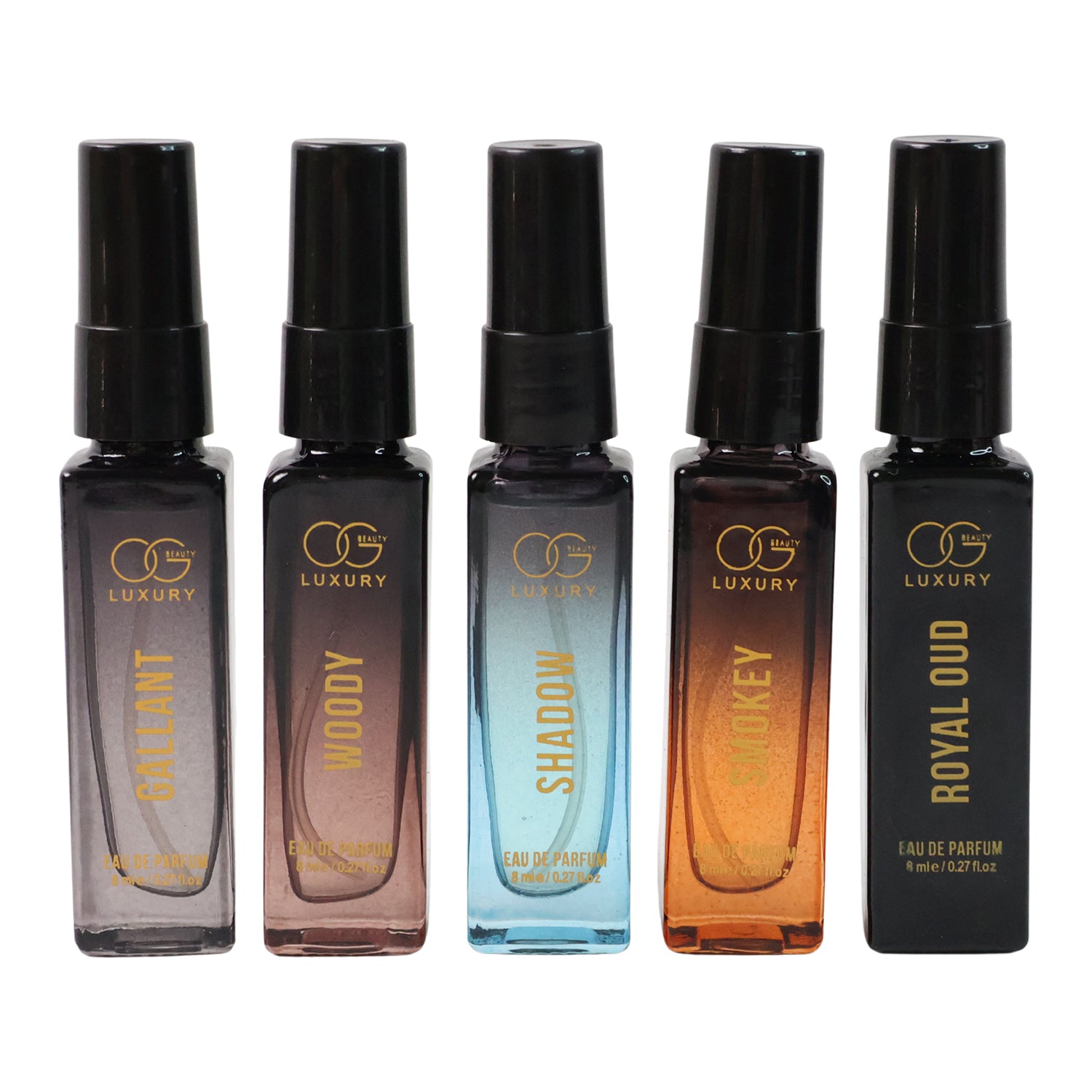 Og Beauty Luxury Perfume Combo Pack (8 Ml 5 Pc) Og Beauty Luxury Perfume Combo Pack (8 Ml 5 Pc)