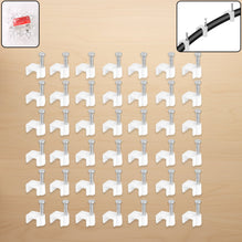 Nail Cable Clips for Wire Management (10mm & 50 Pc)