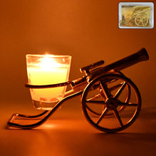 Top Cannon Tealight Holder / Candle Holder (1 Pc)