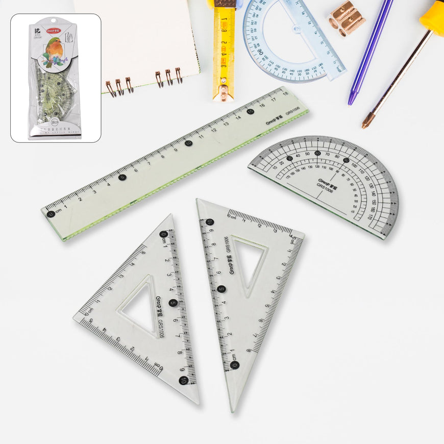 4-Piece Geometry Set