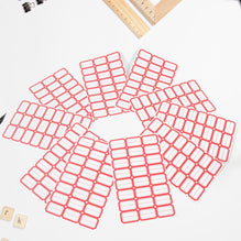 Multipurpose Blank Label Sticker Sheets (10 Sheet Set)