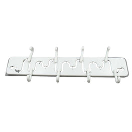 Adjustable Wall Hook: Slides for Easy Access (Bathroom & Home)