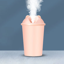 Cute Bear Shape USB Humidifiers Cup (1 Pc / Multicolor Light)
