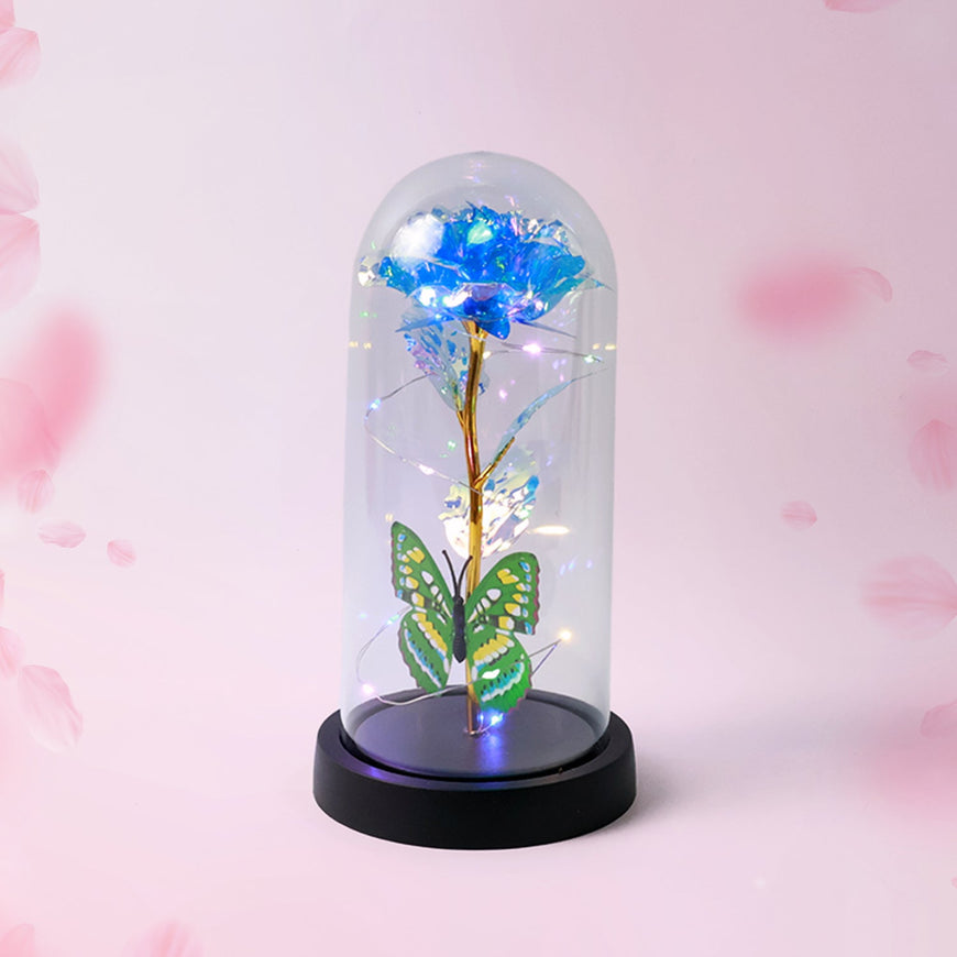 Starlit Petal Rose Decor