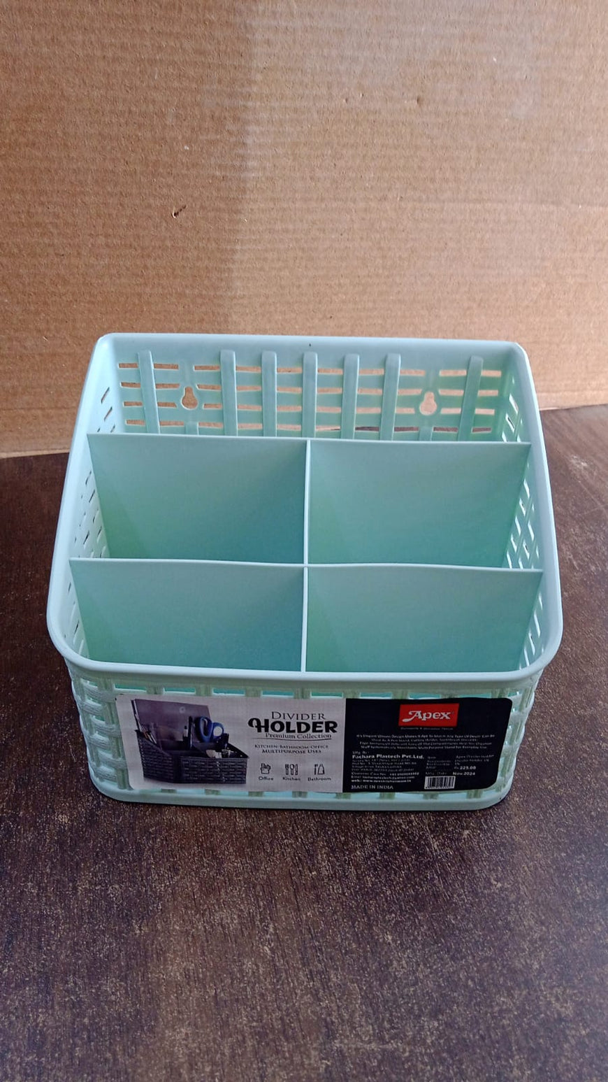 Apex Premium Multipurpose Divider Holder with 5-Section Compartments