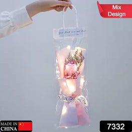 Simulation rose bouquet for home decoration, perfect for Valentine's Day.
