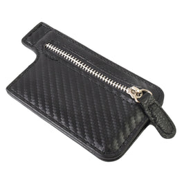 Black Adhesive Card Phone Holder Card Wallet Phone Attachment (1 Pc)