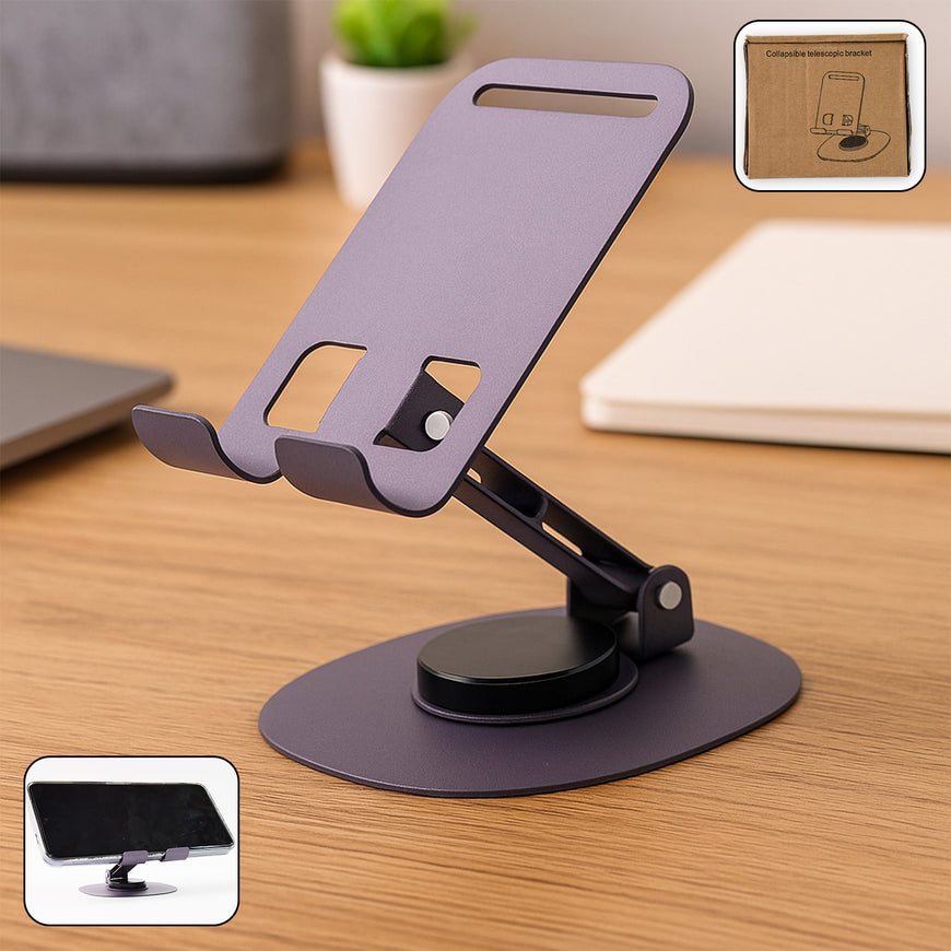 Mobile Stand Foldable  360 Rotatable Mobile Stand (1 Pc)