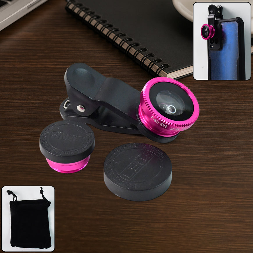Universal Clip-on Mobile Camera Lens (1 Set)