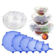 Silicone Lid Set, Silicon lids for containers, Silicon Stretchable lids, Silicone lids and Cover