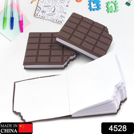 Small Chocolate Scented Bite-Shape Pocket Diary – Rectangular Memo Notebook for Kids (80 Pages)