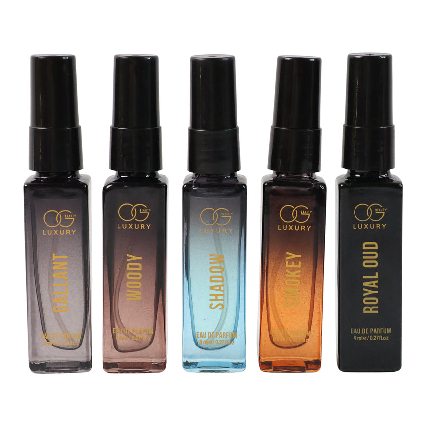 Og Beauty Luxury Perfume Combo Pack (8 Ml  5 Pc)